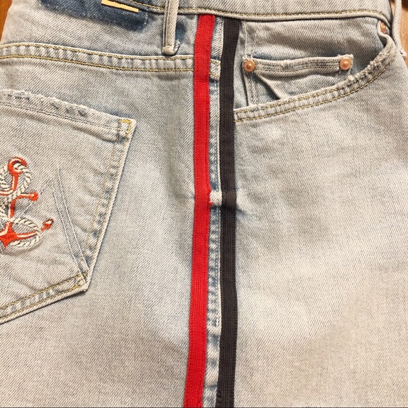 Mother Superior Easy Does It Stripe Shorts Size 29 - Picture 14 of 16